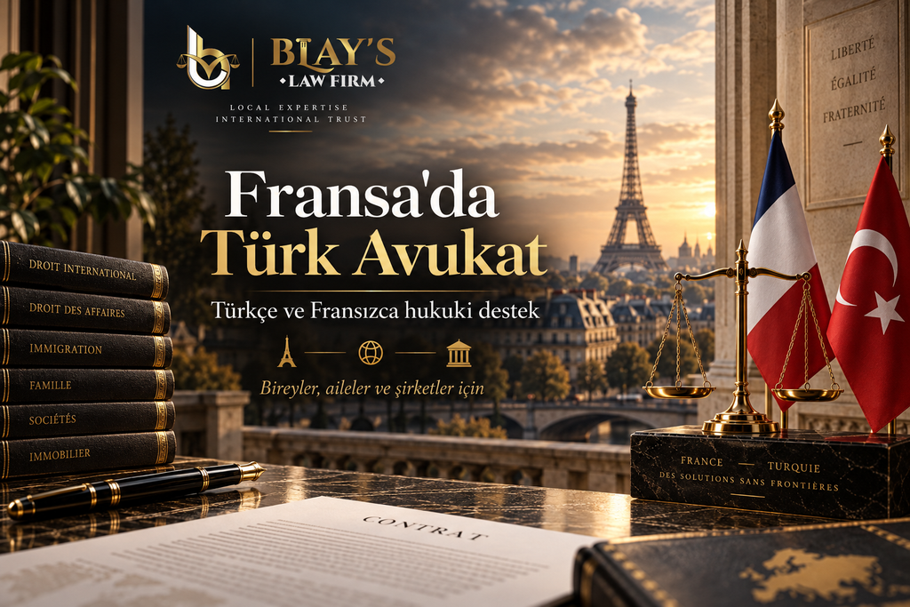 Fransa'da Türk avukat : Türkçe ve Fransızca hukuki destek